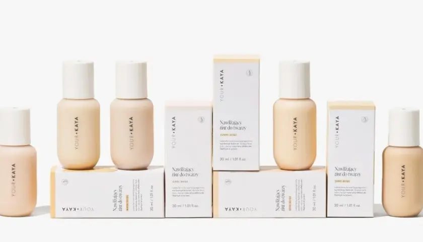 Kolekcja nawilżających tintów do twarzy YOUR KAYA w odcieniach Warm Beige, Cool Beige, Sunny Beige, Rose Beige i Sand Beige. Twoje kaya opinie o nich są pozytywne!