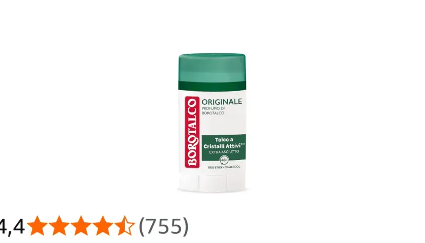 Dezodorant Borotalco Originale z kryształkami aktywnymi, 48h ochrony. Wiele pozytywnych borotalco opinie potwierdza jego skuteczność.